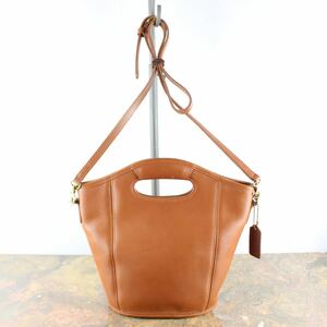 OLD COACH LEATHER 2WAY SHOULDER BAG MADE IN USA/オールドコーチレザー2wayショルダーバッグ