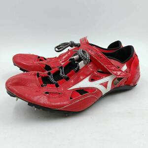 【中古】ミズノ 短距離用 陸上スパイク クロノインクス 9 27cm U1GA180101 メンズ MIZUNO