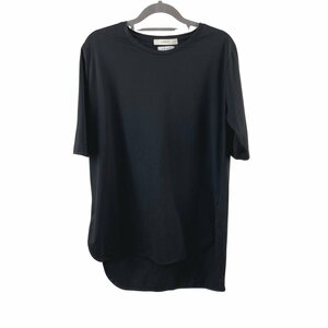 Z134■美品■ARGUE　アーギュ■半袖カットソー　Tシャツ■ブラック　フリーサイズ