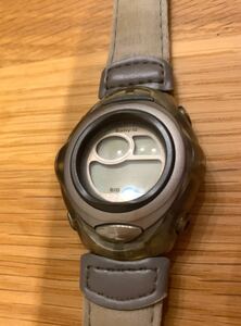 【電池切れ】CASIO カシオ BABY-G ベビージー クォーツ 腕時計 デジタル文字盤 グレー ユニセックス BGC-100