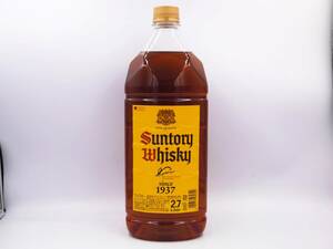 【未開栓】SUNTORY サントリー 角 大容量ボトル(ペットボトル) ウィスキー 日本 2.7L(2700ml) 40% ハイボールに 宅飲み用に [15222-cejj]