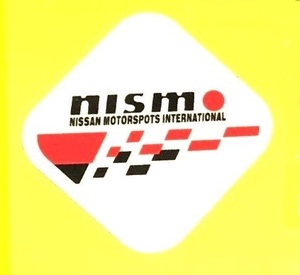 数量限定セール品　 NISMO　　白系◇ ロゴ　 ステッカー