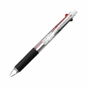 （まとめ） 三菱鉛筆 ジェットストリーム 2色ボールペン0.7（黒・赤） SXE2-300-07.T 1本入 【×10セット】