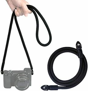 [VKO] カメラネックストラップ クライミングロープ製ショルダーストラップ 一眼レフ/ミラーレス/コンパクトカメラ用