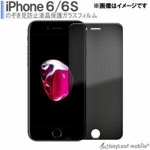 iPhone6/6S 覗き見防止 ガラスフィルム プライバシー保護 フィルム
