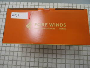 NO,2 未使用品　Iwatani　FOREWINDS　FW-FS01-BK　フォールディングキャンプストーブ