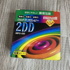 maxell マクセル 3.5型フロッピーディスク ウルトラフロッピー 2DD MF2-DD SUPER RD ULTRA 10枚