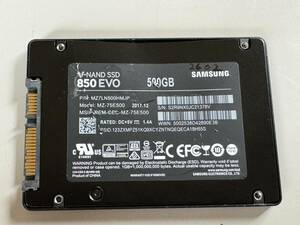 SAMSUNG SSD 500GB【動作確認済み】2602