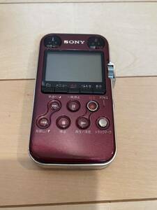 1円〜 即決　ＳＯＮＹ　PCM-M10（R） ［PCM-M10 リニアPCMレコーダー レッド］　中古　動作確認済み 訳あり