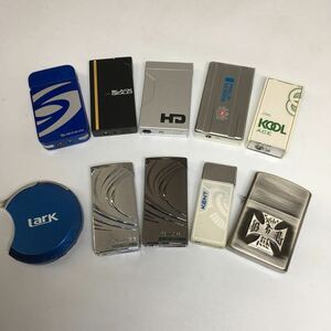 【限定品】ガスライター、オイルライター 10点セット MILD SEVEN / Marlboro/ KENT/ KOOL/ LARK/ PHILIP MORRIS ライター【IK01160】