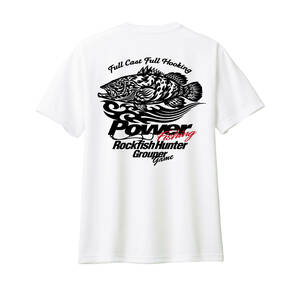 ☆ トライバル／クエ釣りTシャツ　九絵/ロックフィッシュ/ドライTシャツ