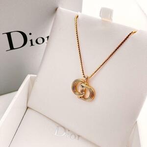 ディオール dior CD ネックレス ペンダント ゴールド レディース Y14 アクセサリー