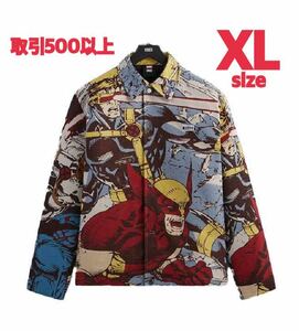 Marvel | Kith for X-Men Tapestry Coaches Jacket Black XLサイズ マーベル キス フォー エックスメン タペストリー コーチ ジャケット