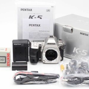 【極上品】 Pentax K-5 Limited Silver リミテッドシルバー ボディ 世界限定1500台 #2631