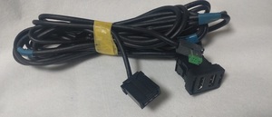 トヨタ純正 HDMI/USBアダプター 緑 08680-00050 接続ケーブル トヨタ純正カーナビ用 （NSZT-Y68T NSZT-Y66T NSZT-W68T NSZT-W66Tなどに）☆