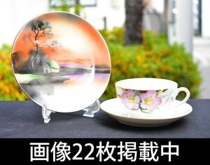 オールドノリタケ カップ&ソーサー プレート 2点セット 金彩 画像22枚掲載中