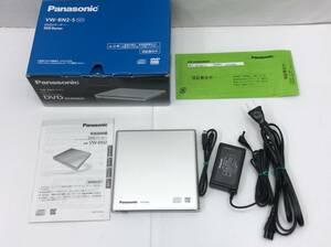 Panasonic DVDバーナー VW-BN2-S シルバー DVDライター ダビング・再生が可能 DVD-RAM 12cmDVDメディア7種類に対応 24031901