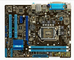 美品 ASUS P8H61-M PLUS V3 マザーボード Intel H61 LGA 1155 Core i7/Core i5/Core i3/Pentium/Celeron M-ATX DDR3
