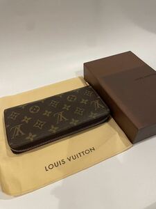 【1円〜】LOUIS VUITTON ルイヴィトン モノグラム ジッピーウォレット M60017 ラウンドファスナー ラウンドジップ 長財布 管理番号P42