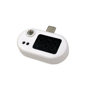 【P0091】スマートフォン温度計ポータブルミニ非接触温度計 Type-C