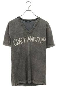 ドルチェアンドガッバーナ DOLCE & GABBANA G8KK0Z サイズ:44 Craftsmanship刺繍Tシャツ 中古 BS99