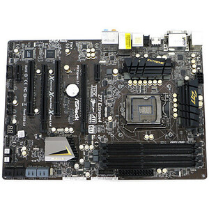 【中古】ASRock製 ATXマザーボード Z77 Extreme4 LGA1155 [管理:1050013340]