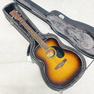 ★24B◆アコースティックギター Fina FF20VS フォークギター ハードケース付 糸巻1個なし 4059-01-1