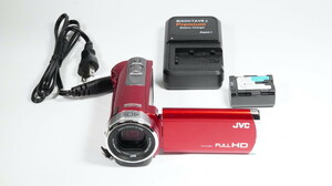 JVC Victor Everio GZ-HM99-R レッド 動作OK 1週間保証 □9281