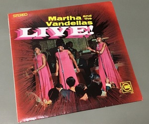 LP［マーサ&ザ・ヴァンデラス Martha Reeves&The Vandellas／Live!］us