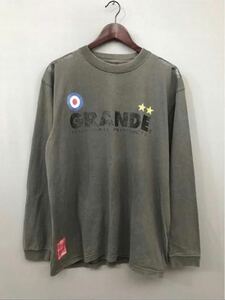 グランデ GRANDE 長袖 服 フットサル ウェアー シャツ メンズ XL ボロボロ