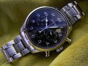 ★★★★★★★　　　ＳＥＩＫＯ　セイコー　プレサージュ　クロノグラフ　ＳＡＲＫ００９　黒文字盤　　超美品　　　★★★★★★★