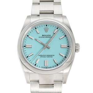 ロレックス ROLEX オイスターパーペチュアル 36 126000 ターコイズブルー文字盤 新品 腕時計 メンズ