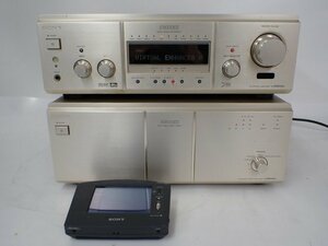 SONY TA-N9000ES/TA-E9000ES AVセパレートアンプセット コントロール/パワーアンプ ソニー 説明書/リモコン付 △ 6E4A9-9