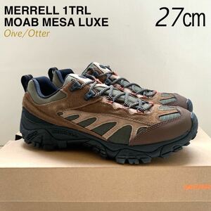 新品 MERRELL メレル 1TRL MOAB MESA LUXE モアブ メサ リュクス アウトドア シューズ 27㎝ メンズ 限定 新色 OLIVE/OTTER 23AW 送料無料