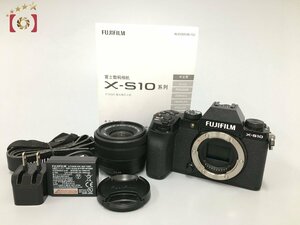 １円出品 FUJIFILM 富士フイルム X-S10 XC 15-45mm レンズキット ブラック【オークション開催中】