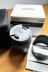 ★SIGMA 35mm F1.4 DG HSM [ニコン用]【美品】