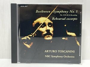 ベートーヴェン 第5 リハーサル風景 トスカニーニ NBC交響楽団 SEDR-2027 CD