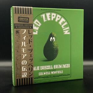 LED ZEPPELIN : AVOCADO POWER「フィルモアの伝説」BOX 6CD 工場プレス銀盤CD ■限定ボックス・セット！