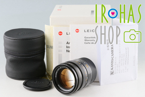 Leica Leitz Summilux-M 50mm F/1.4 Lens for Leica M With Box CLA By Kanto Camera #49237L1