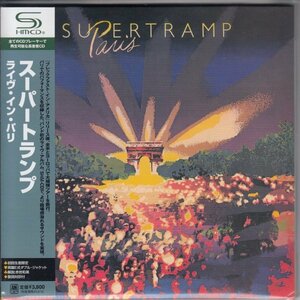 紙ジャケ SUPERTRAMP / PARIS（国内盤2枚組SHM-CD）