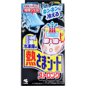 まとめ得 冷凍庫用 熱さまシート ストロング 大人用 １２枚入 x [10個] /k