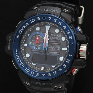 1円 カシオ G-SHOCK GWN-1000B 電波ソーラー デジアナ ラバーベルト メンズ腕時計 DOI 3797000 4NBG2