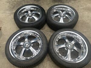 VELOCITY ホイール　18インチ アルミホイール 5H 18x71/2jj 225/45ZR184本セット