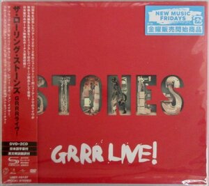 ローリング・ストーンズ / GRRRライヴ！ / UIBY-15137 帯付き DVD+2SHM-CD［THE ROLLING STONES / GRRR LIVE !］