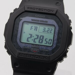 2702▲ CASIO 腕時計 G-SHOCK GW-B5600CD-1A2JR 20気圧防水 耐衝撃性 電波 ソーラー Bluetooth チャールズ・ダーウィン財団モデル【0311】