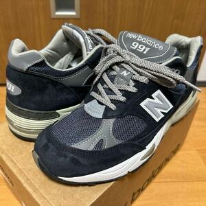 ニューバランス M991NV（正規品 本物 990 v6 warped runner 992 993 グレー v2 紺色 2002r コラボ 576 574 new balance 1906 3 4 5 限定