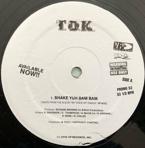 DANCEHALL PROMO / T.O.K. TOK / SHAKE YUH BAM BAM / MONEY 2 BURN