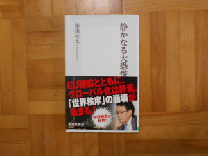 柴山佳太　「静かなる大恐慌」　集英社新書