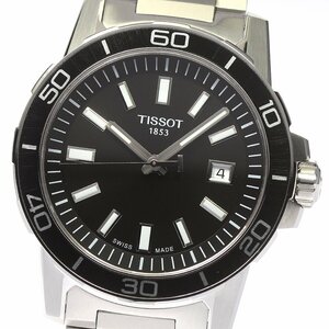 ティソ TISSOT T125610A スーパースポーツ デイト クォーツ メンズ 極美品 _754091【ev15】