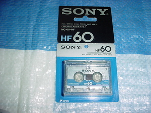 SONY　マイクロテープ　HF60